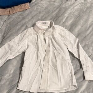 Calvin Klein Kid’s Crisp White Dress Shirt